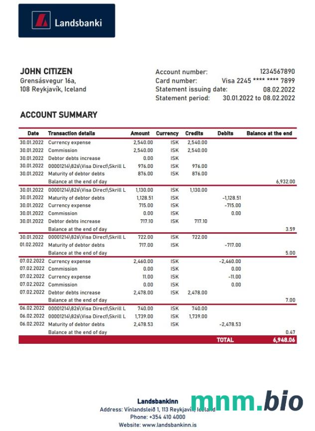 Iceland Kaupthing Bank